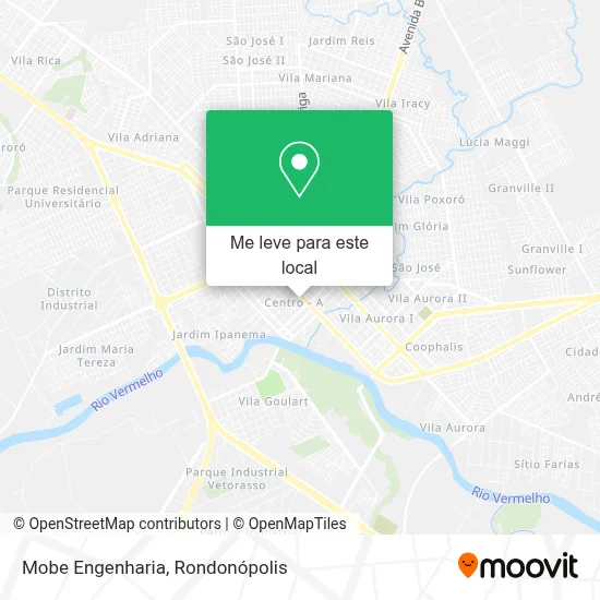 Mobe Engenharia mapa