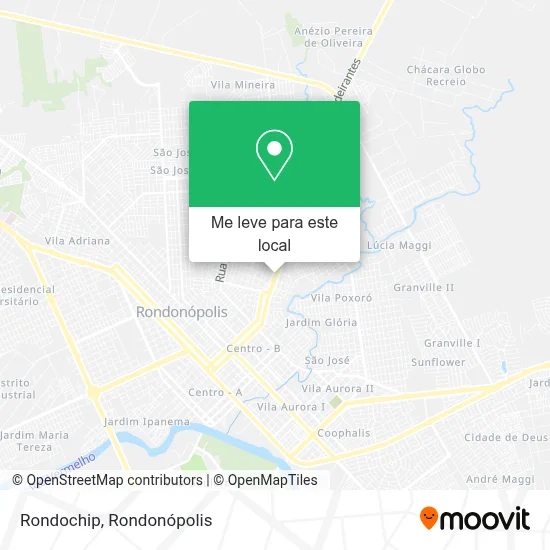 Rondochip mapa