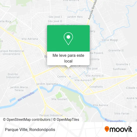Parque Ville mapa