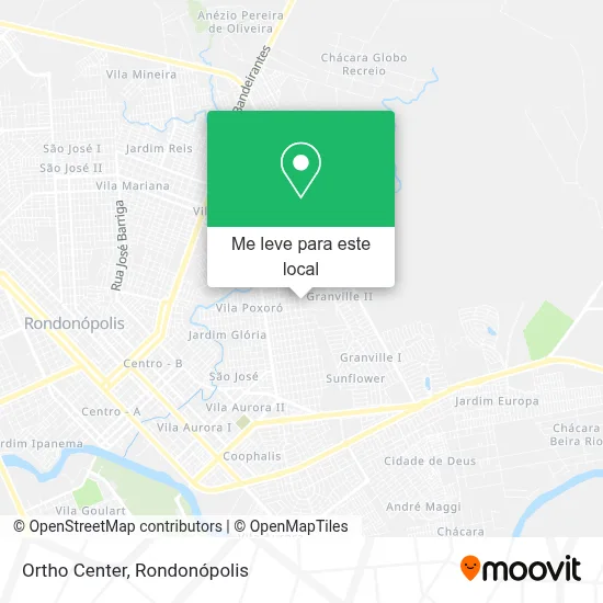 Ortho Center mapa