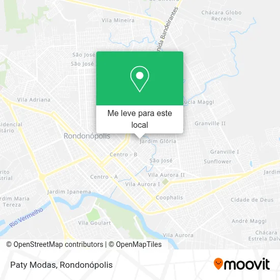 Paty Modas mapa