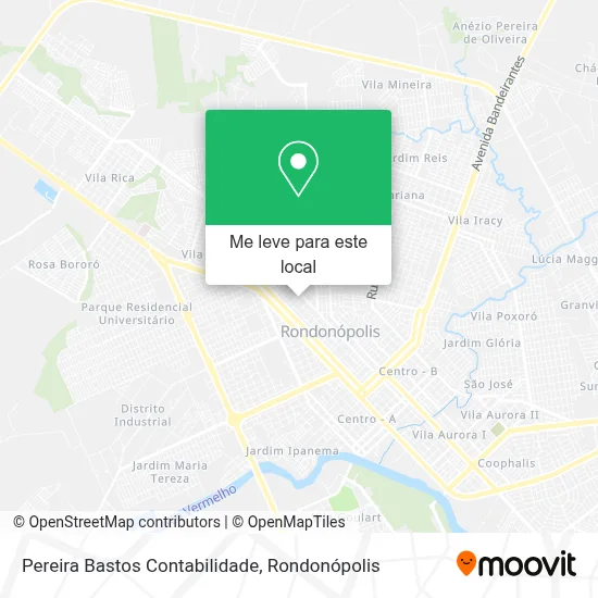 Pereira Bastos Contabilidade mapa
