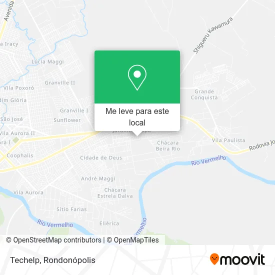 Techelp mapa