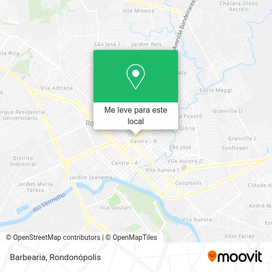Barbearia mapa