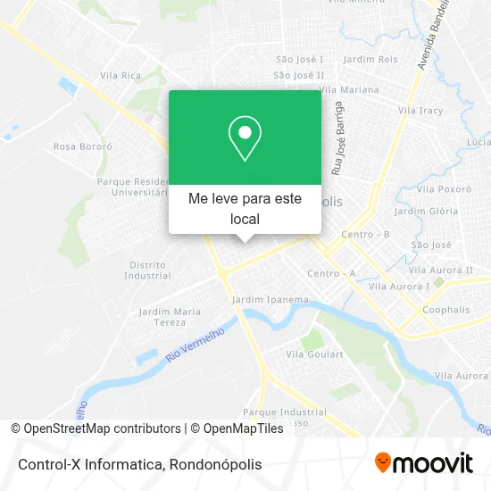 Control-X Informatica mapa