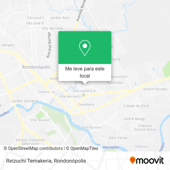 Reizuchi Temakeria mapa