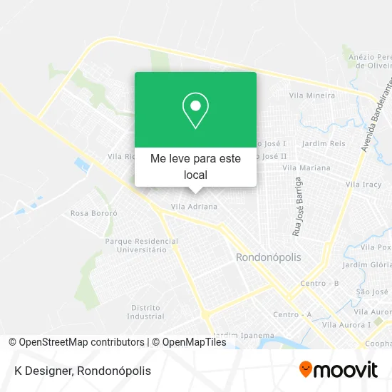 K Designer mapa