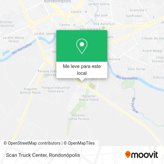 Scan Truck Center mapa