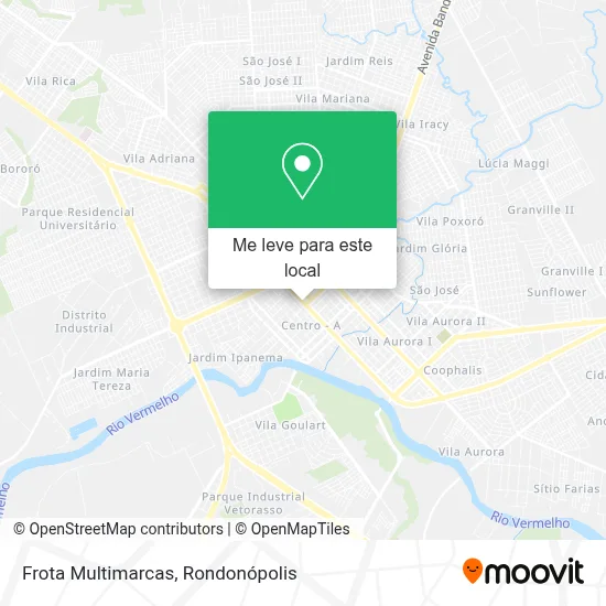 Frota Multimarcas mapa