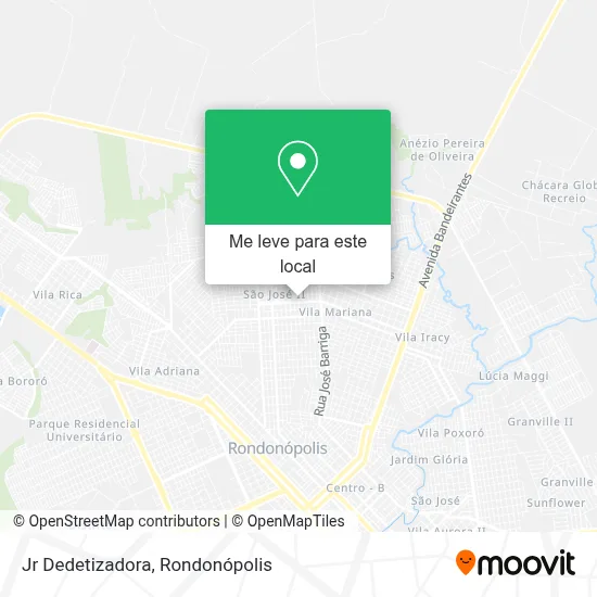 Jr Dedetizadora mapa