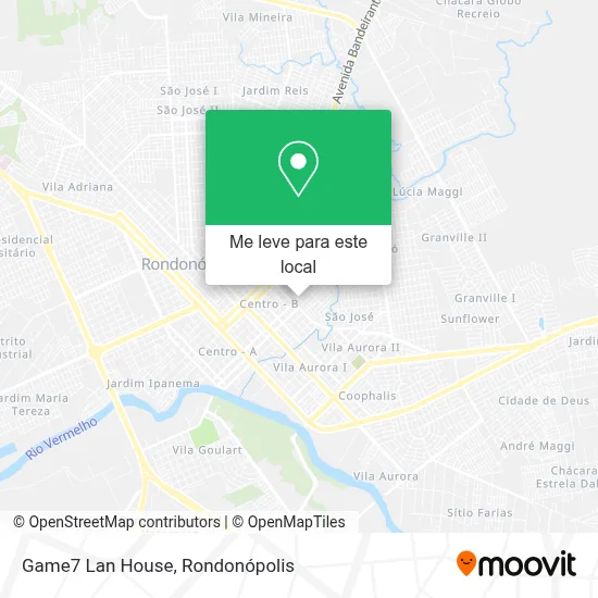 Game7 Lan House mapa