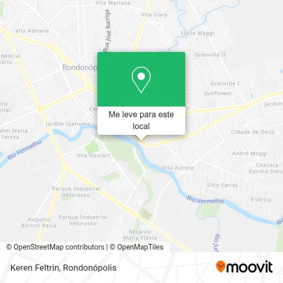 Keren Feltrin mapa