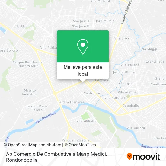 Ap Comercio De Combustiveis Masp Medici mapa