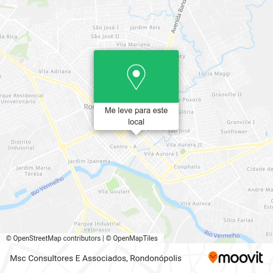 Msc Consultores E Associados mapa