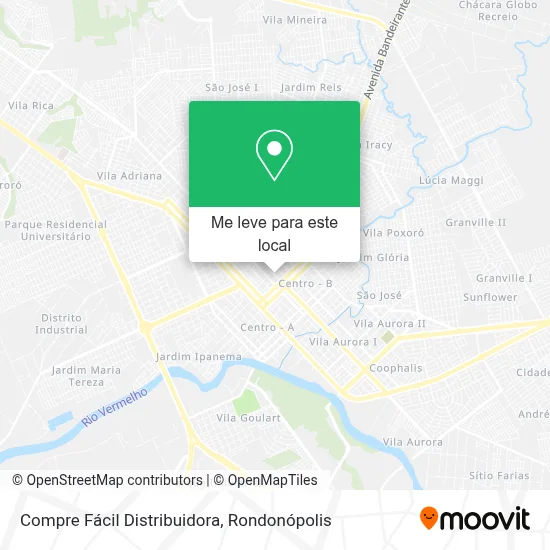 Compre Fácil Distribuidora mapa
