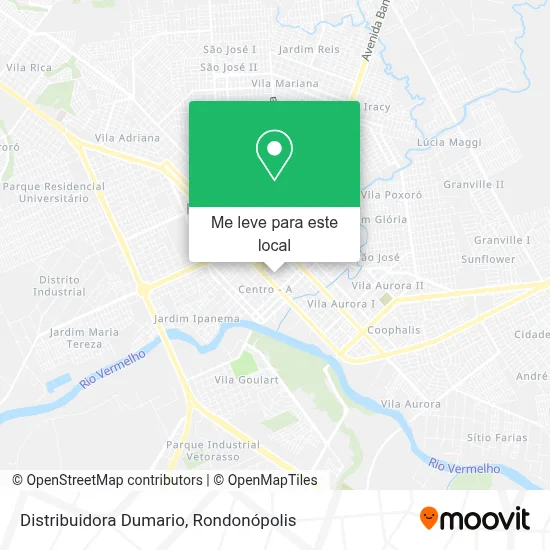 Distribuidora Dumario mapa