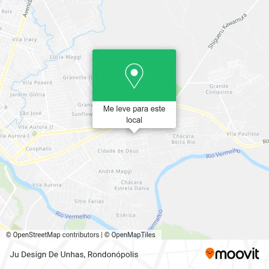 Ju Design De Unhas mapa