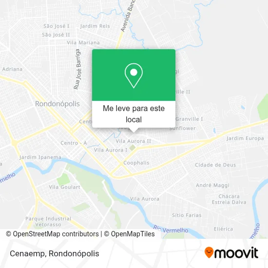 Cenaemp mapa