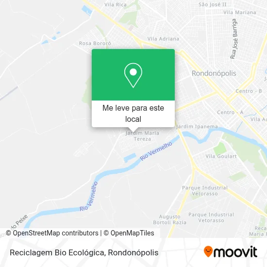Reciclagem Bio Ecológica mapa