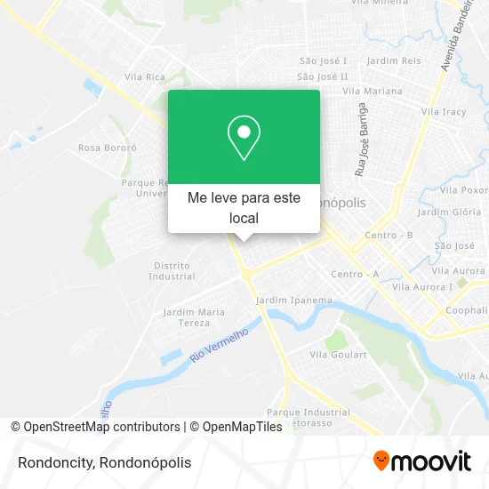 Rondoncity mapa