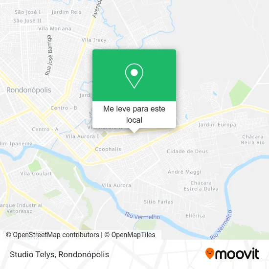 Studio Telys mapa