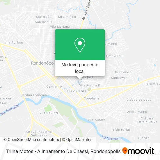 Trilha Motos - Alinhamento De Chassi mapa