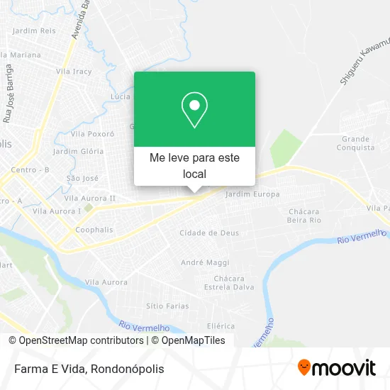 Farma E Vida mapa