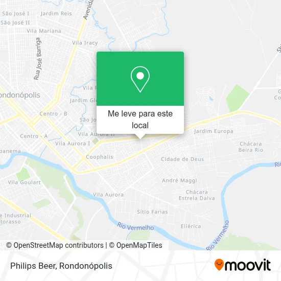 Philips Beer mapa