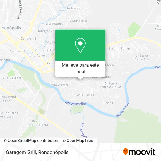 Garagem Grill mapa