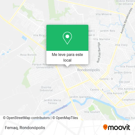 Femaq mapa