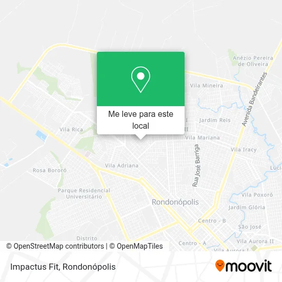 Impactus Fit mapa