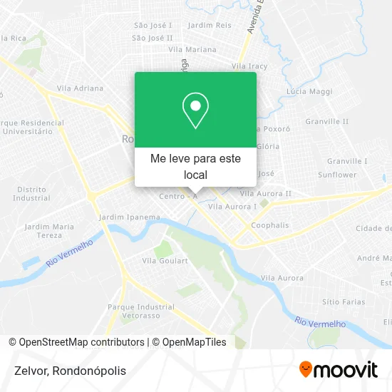 Zelvor mapa