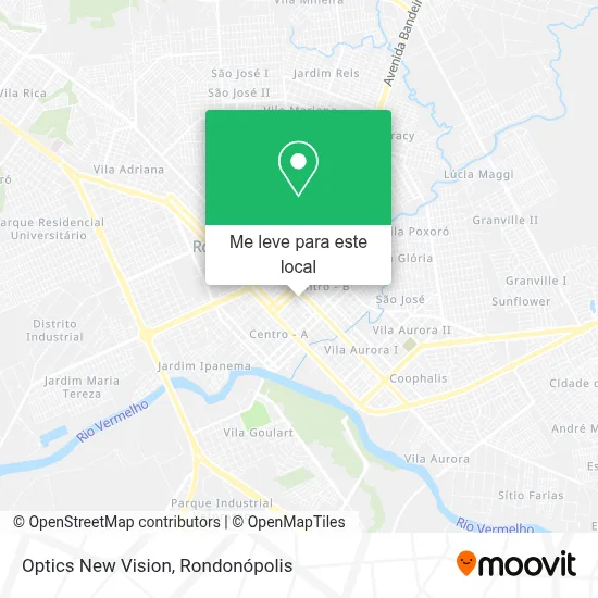 Optics New Vision mapa