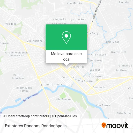 Extintores Rondom mapa