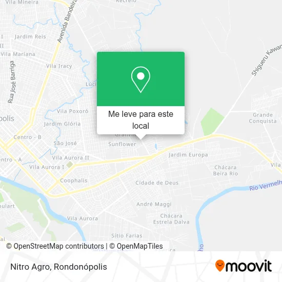 Nitro Agro mapa