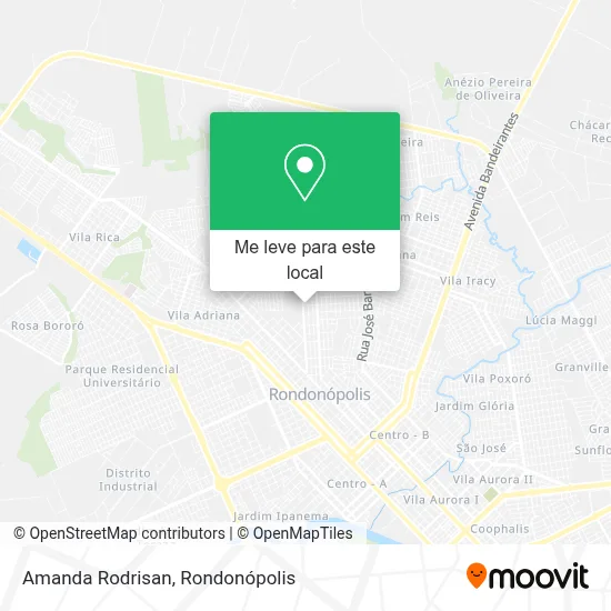 Amanda Rodrisan mapa