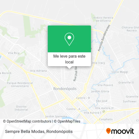 Sempre Bella Modas mapa