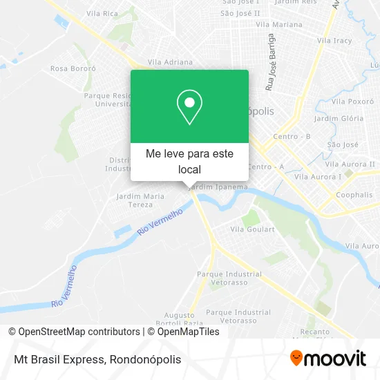Mt Brasil Express mapa