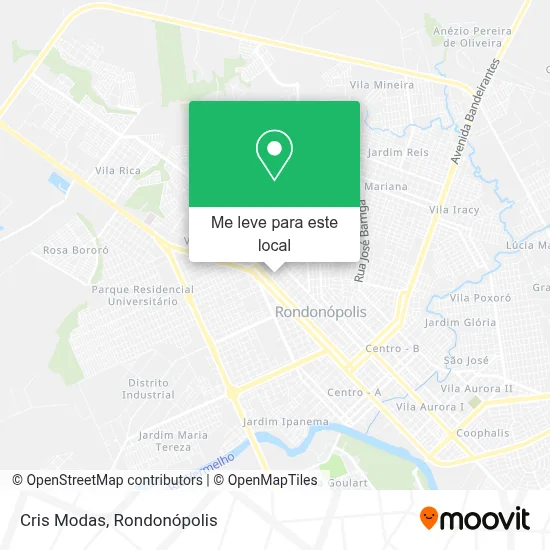 Cris Modas mapa