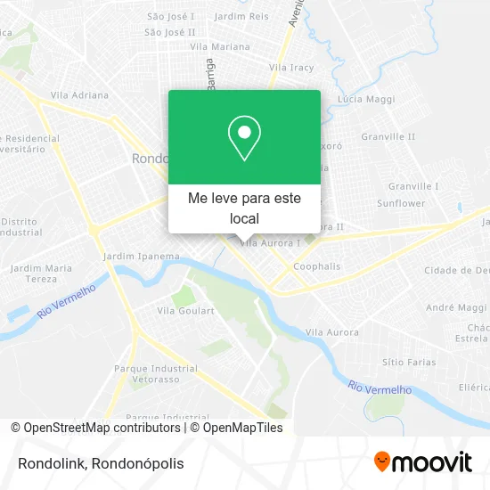 Rondolink mapa