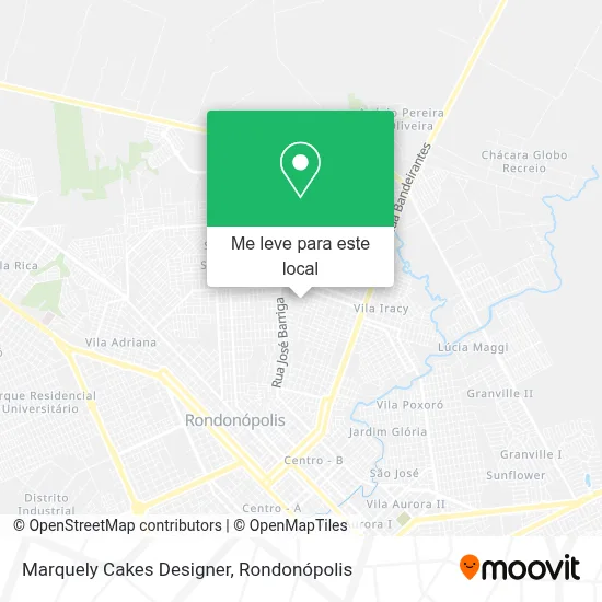 Marquely Cakes Designer mapa
