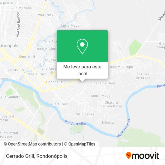 Cerrado Grill mapa