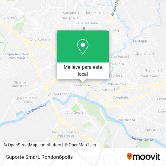 Suporte Smart mapa