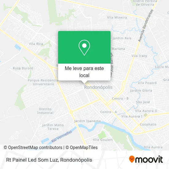 Rt Painel Led Som Luz mapa