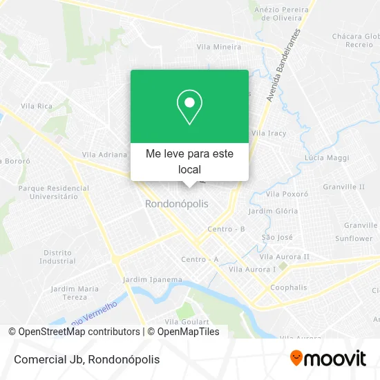 Comercial Jb mapa
