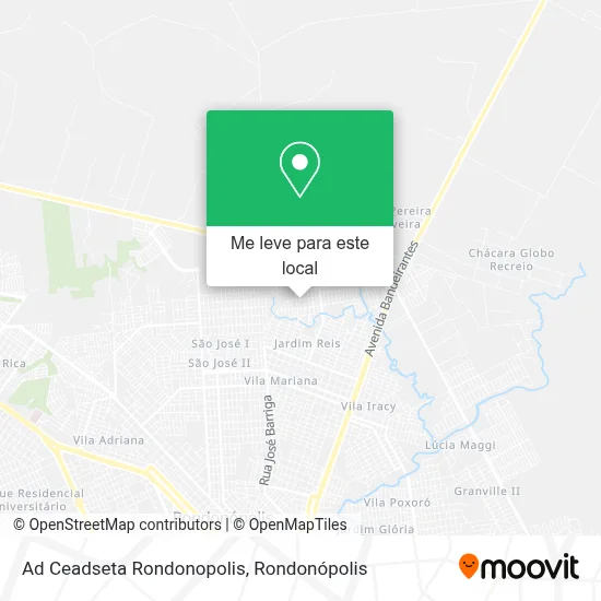 Ad Ceadseta Rondonopolis mapa