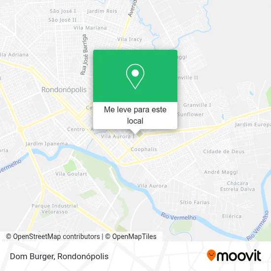 Dom Burger mapa