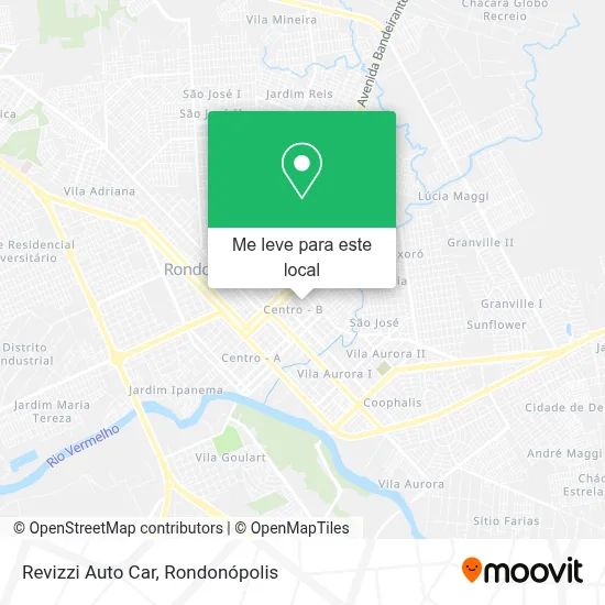 Revizzi Auto Car mapa