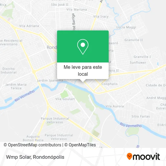 Wmp Solar mapa