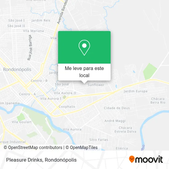 Pleasure Drinks mapa